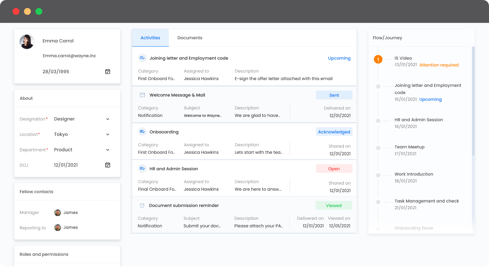 Get complete employee data in one place.